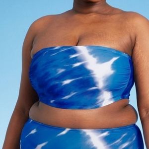 (*)NWT Juniors plus sizes Bandeau Bikini top